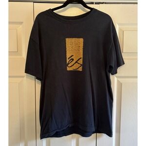 ES SKATEBOARDING Y2K VTG 90s SPORTS GRAPHIC USA MADE 100% COTTON T SHIRT SZ M